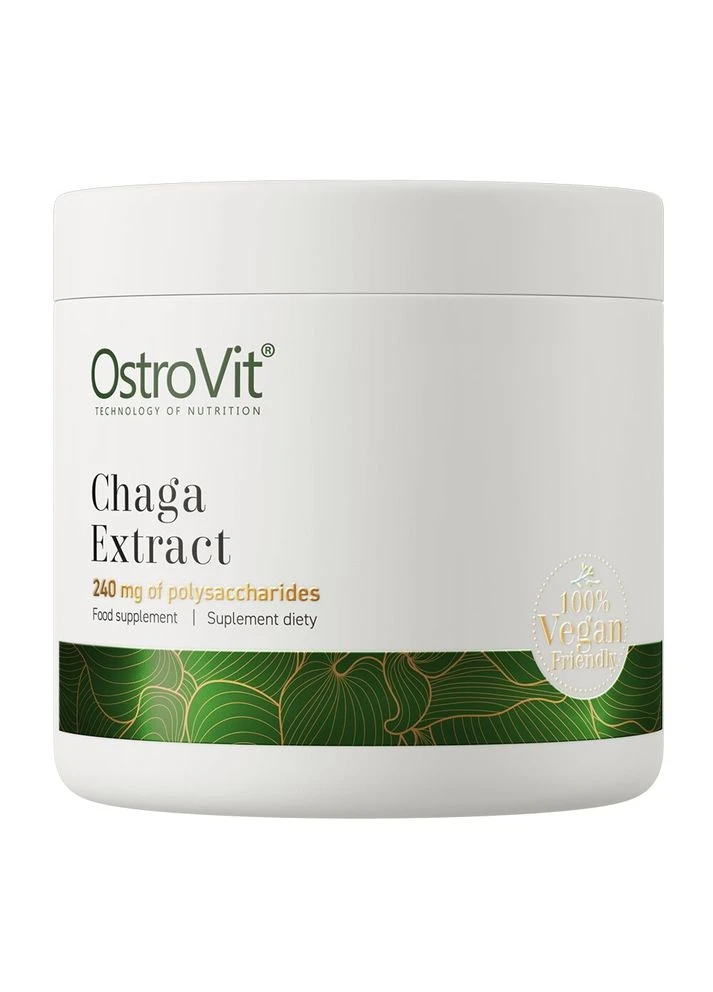 Натуральная добавка Vege Chaga Extract, 50 грамм Ostrovit (378784721)