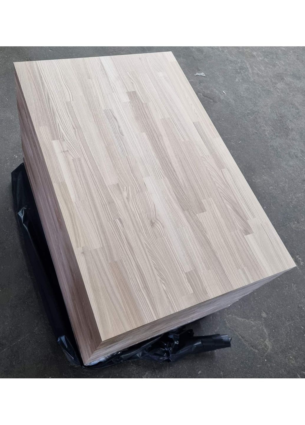 Меблевий щит із натурального ясена 20х800х1000 мм зрощений Наш Ліс (369974762)