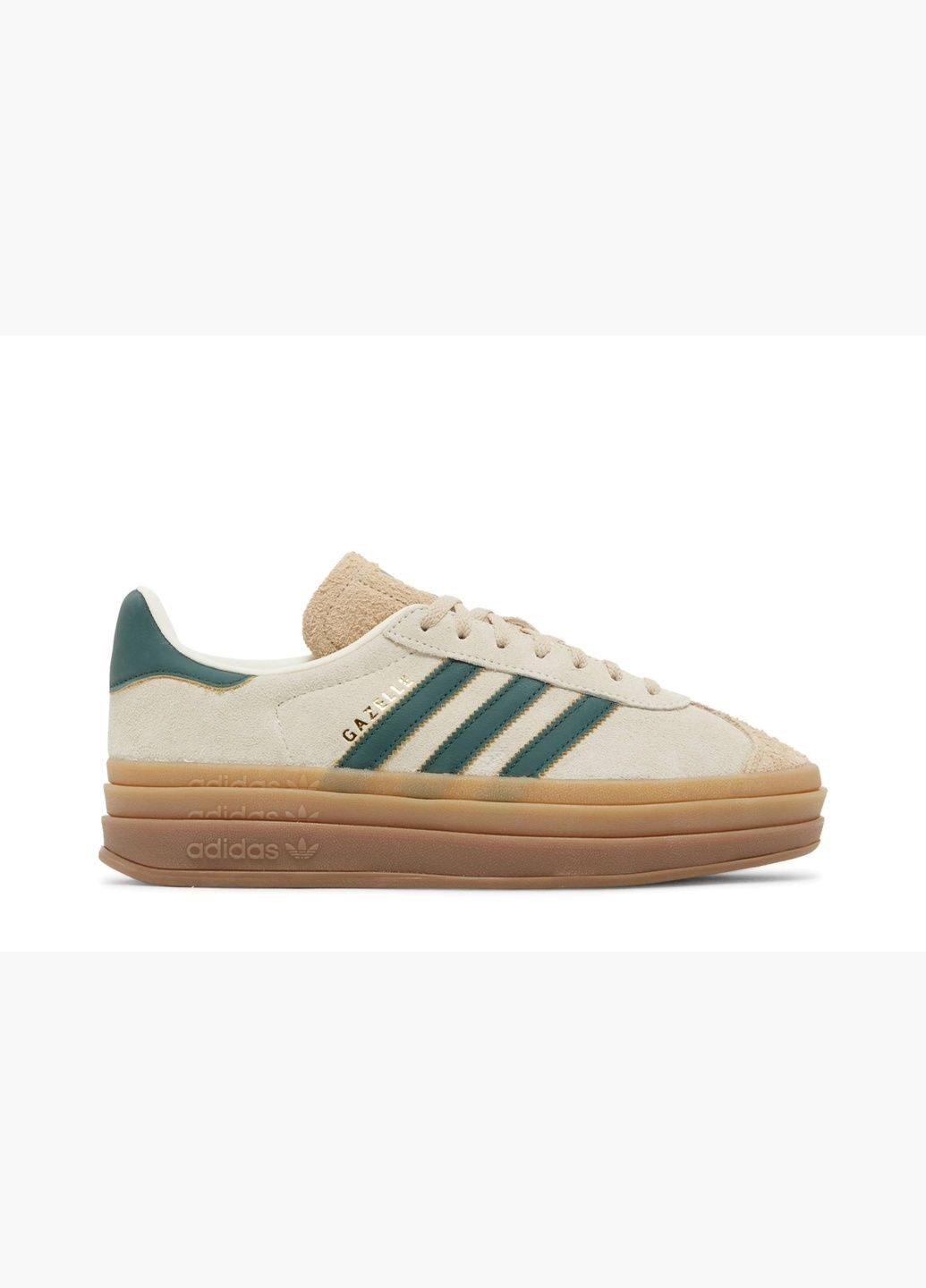 Кроссовки женские Gazelle Bold Beige ID7056 adidas бежевые (335011989)