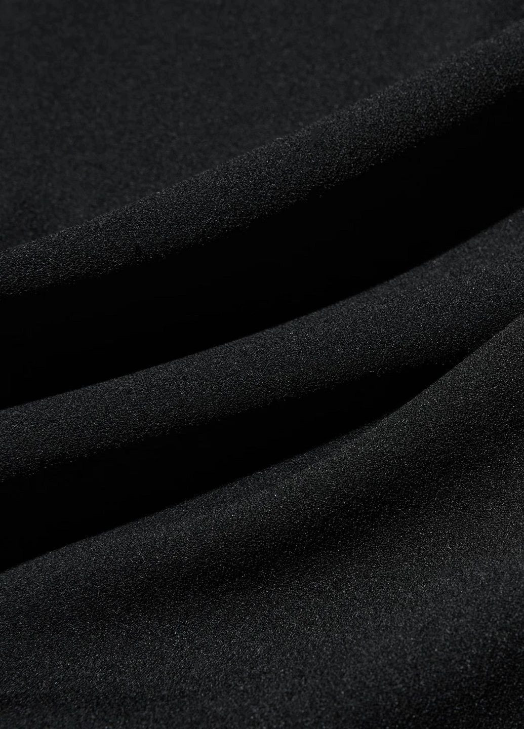 Черное кэжуал платье Uniqlo однотонное