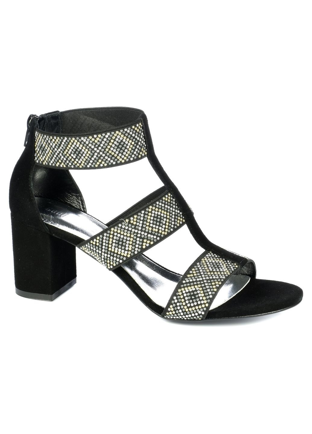 Черные босоніжки Conhpol