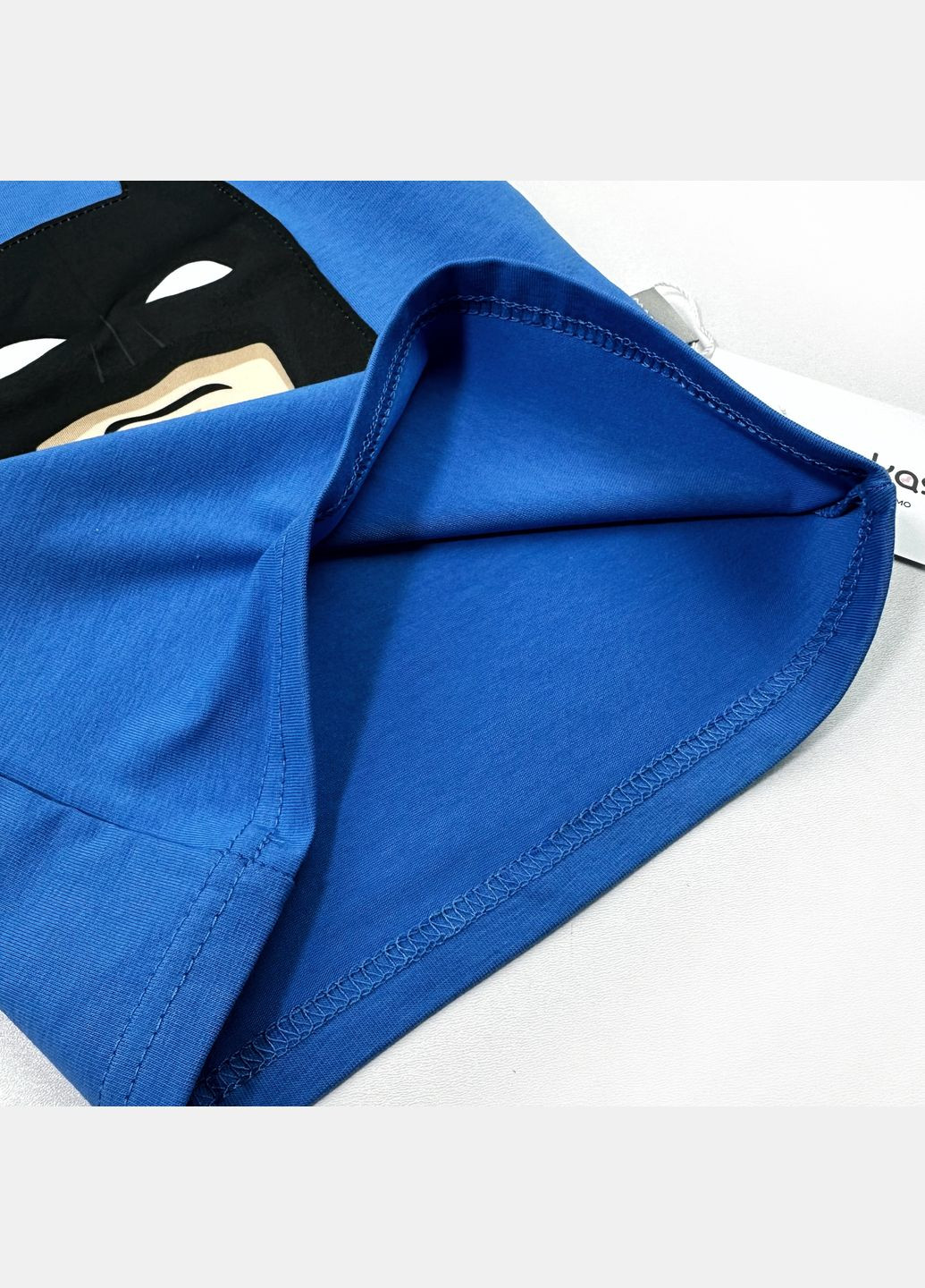 Синя літня футболка летний 3-ts-c-80-1-06243 Marakas