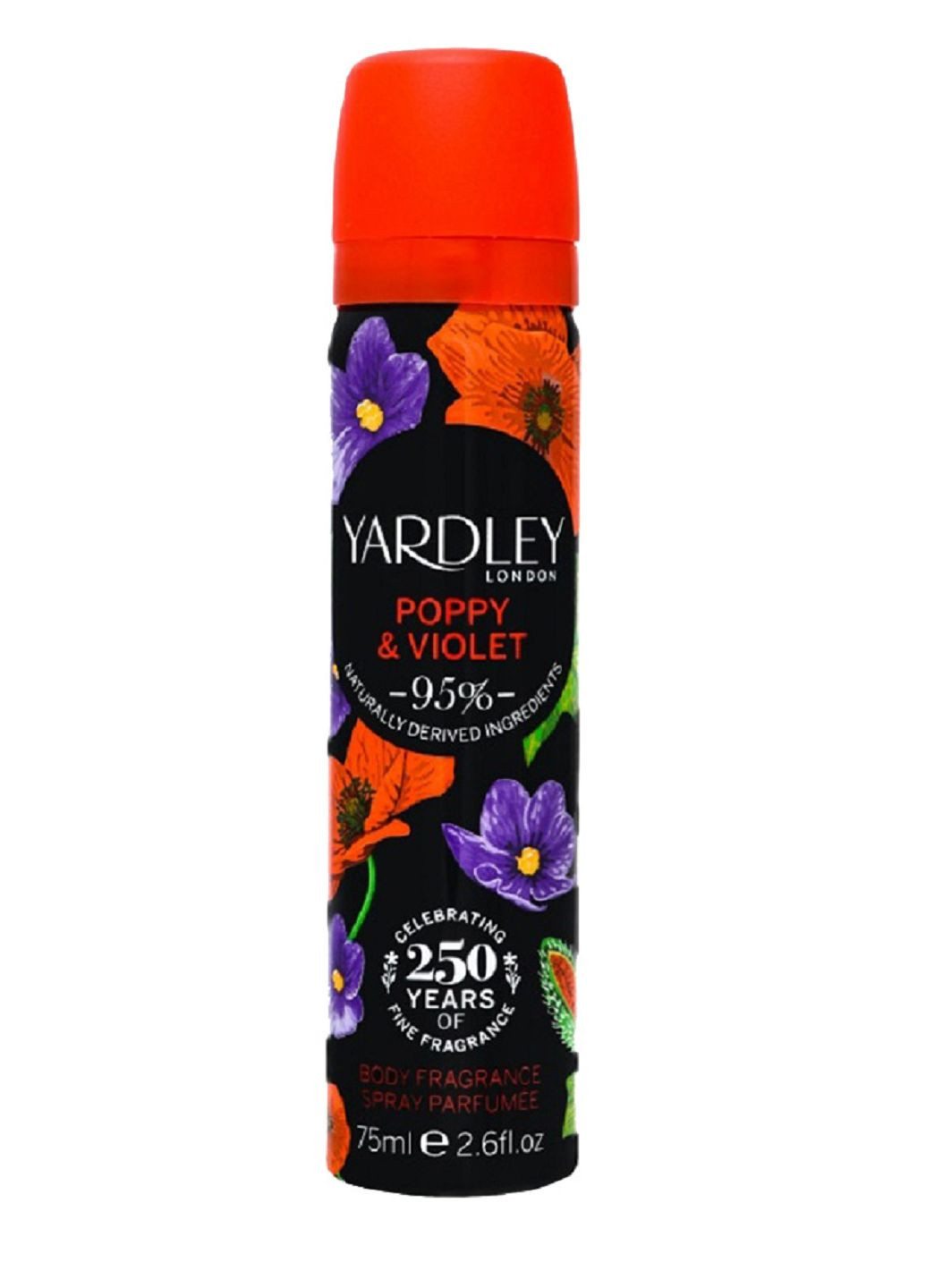 Дезодорант Yardley Poppy & Violet 75 мл Yardley London (304614197)