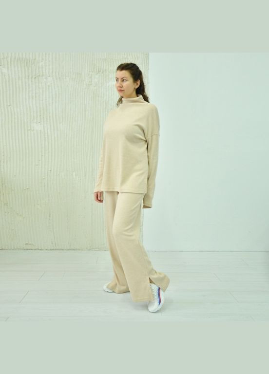 Костюм жіночий (джемпер оверсайз + брюки палаццо) Габби (315780962)