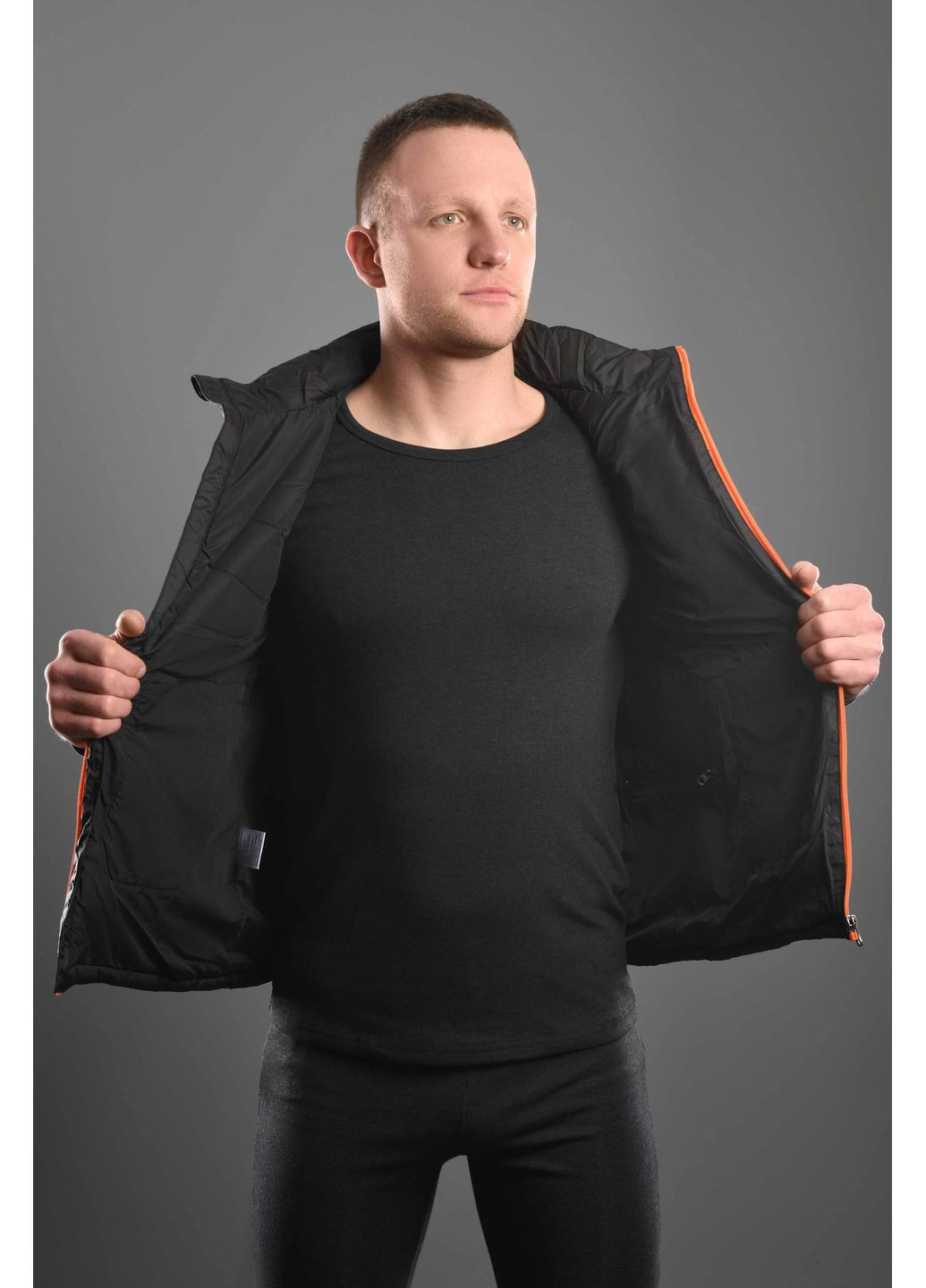 Жилет с подогревом Heat Power Plus Black с капюшоном размер (-HVHPPM-BK) 2E (363836968)