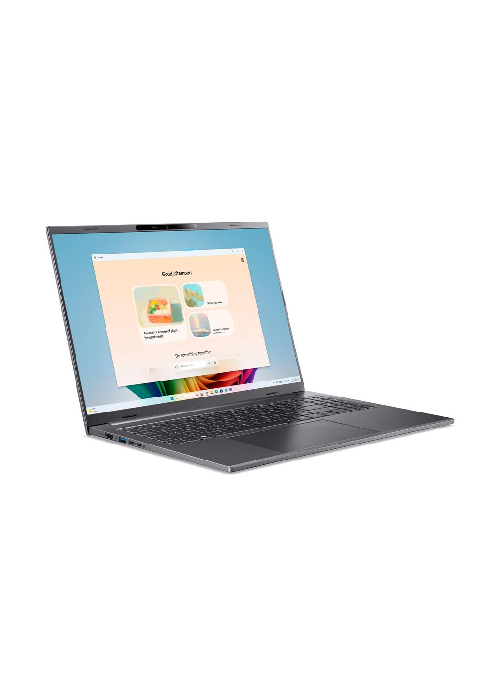 Ноутбук Aspire 16 A16-61M 16" WUXGA+ OLED, AMD R5-340, 32GB, F1TB, UMA, Lin, сірий Acer (364874108)