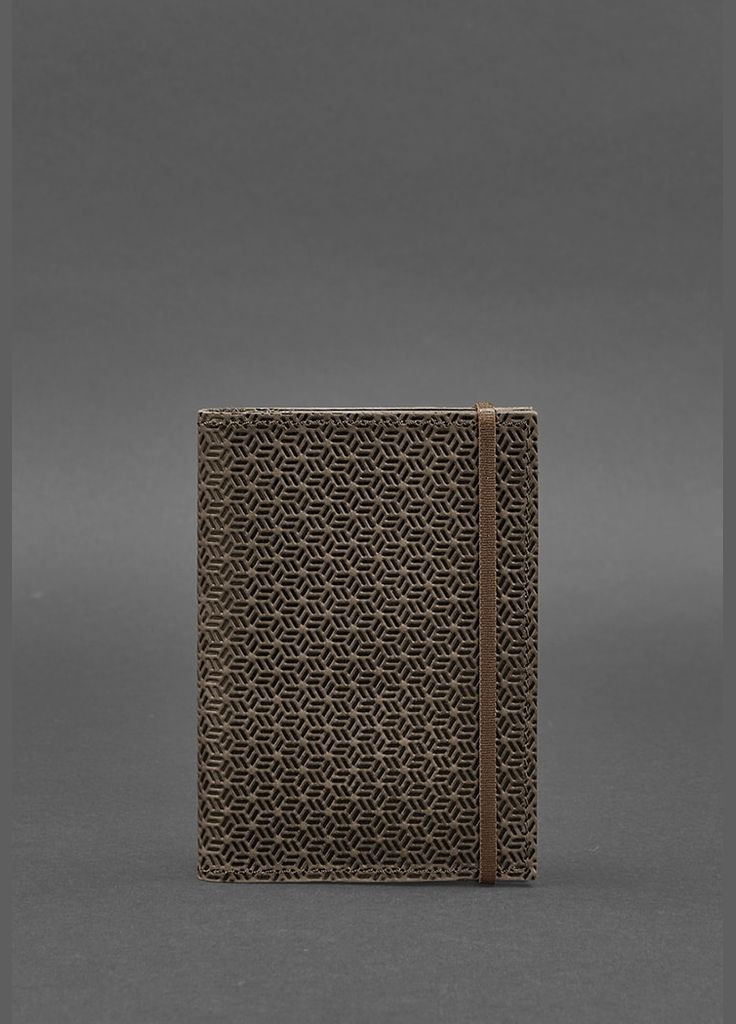 Кожаная обложка для паспорта 2.0 Карбон темно-коричневый (A-026218) BlankNote (329743023)
