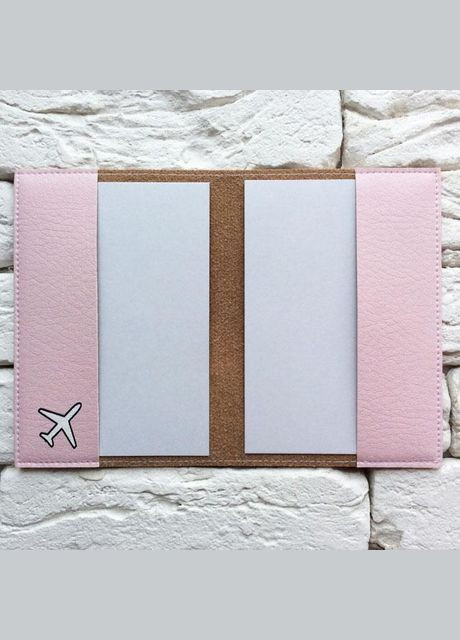 Обкладинка для паспорта Travel girl 2 (рожевий) No Brand (301083533)