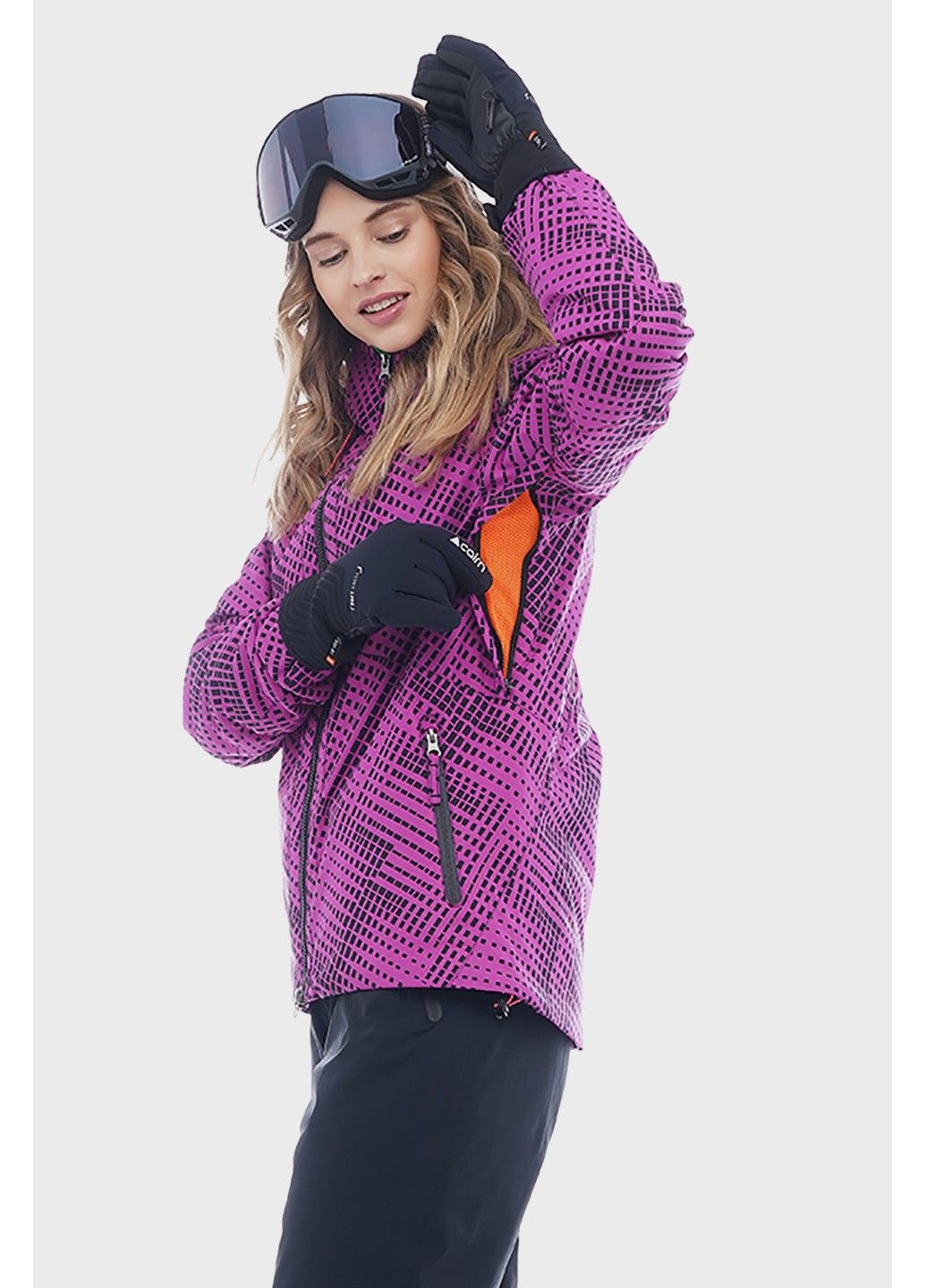 Куртка гірськолижна жіноча фіолетова - 1130672-17 Brooklet (358497988)