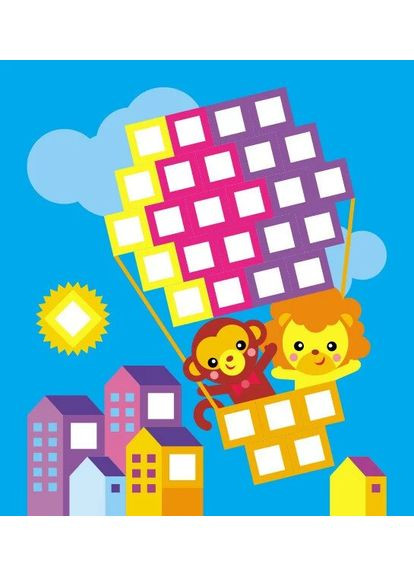 Мозаїка з наліпок. Квадратики. Для дітей від 4 років РАНОК (370067794)