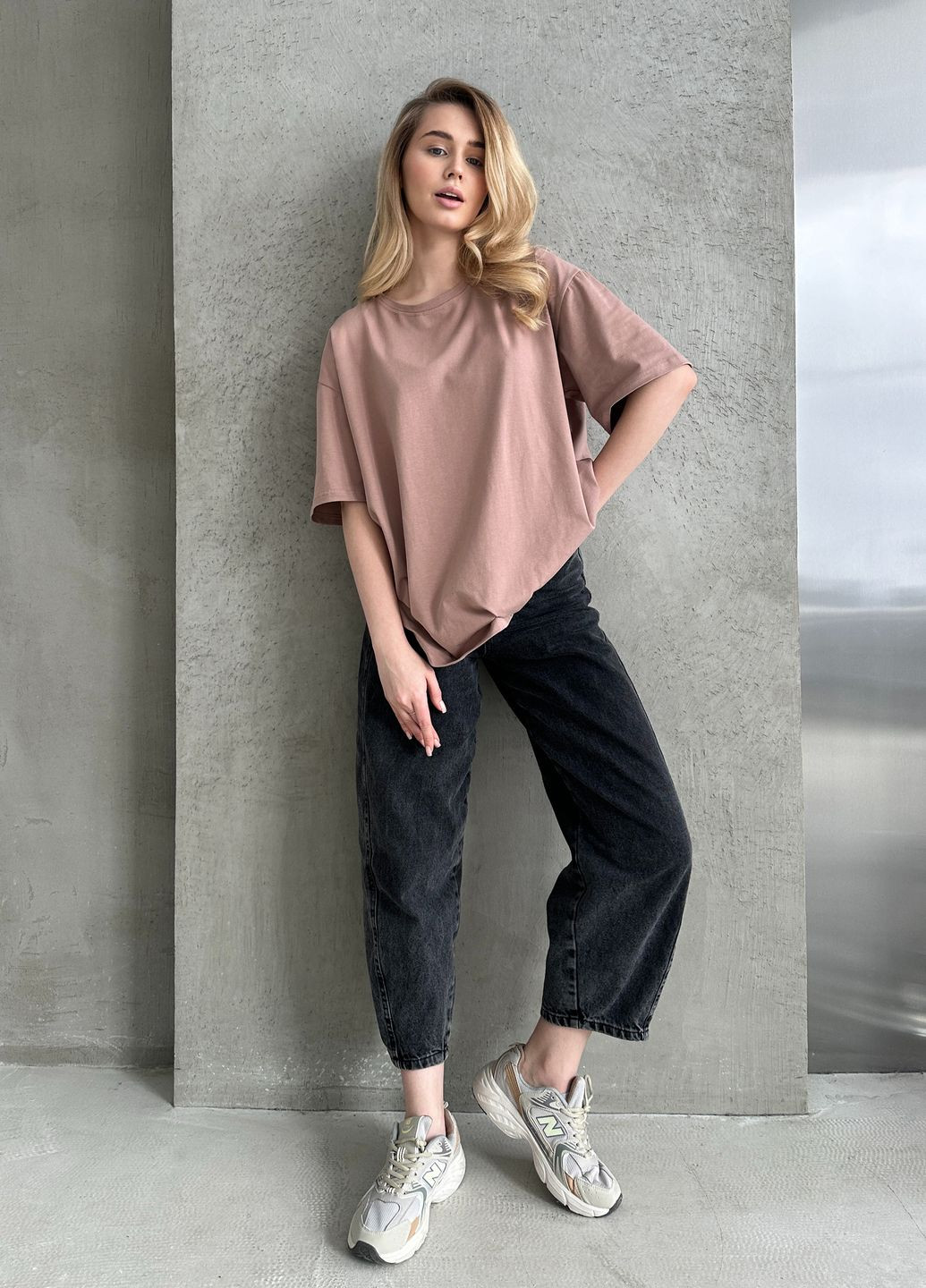 Оверсайз футболка жіноча No Brand - (322774326)