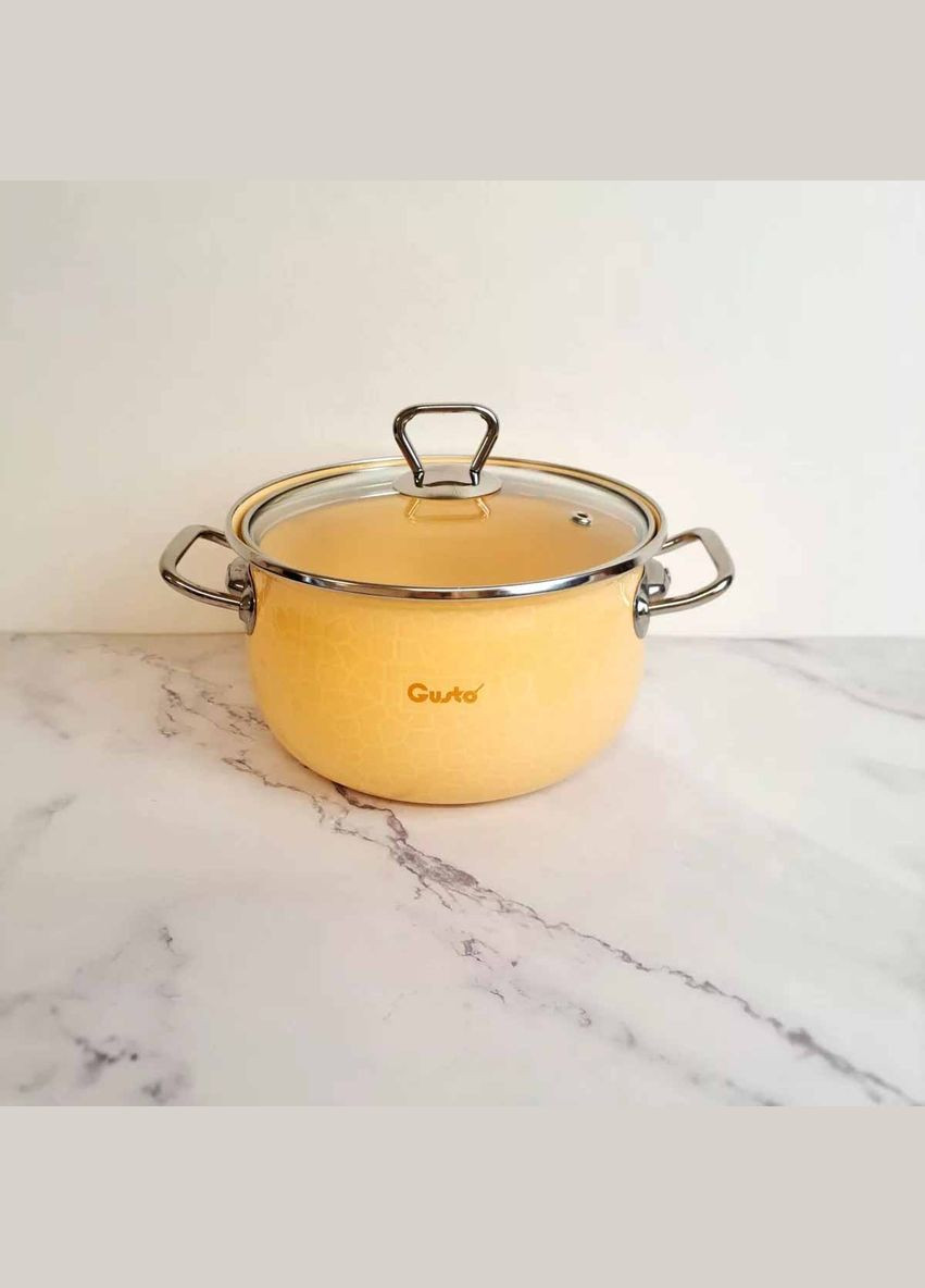 Кастрюля Пряженое молоко Premium 3.1 л GTT-218-PM (126826) Gusto (300253102)