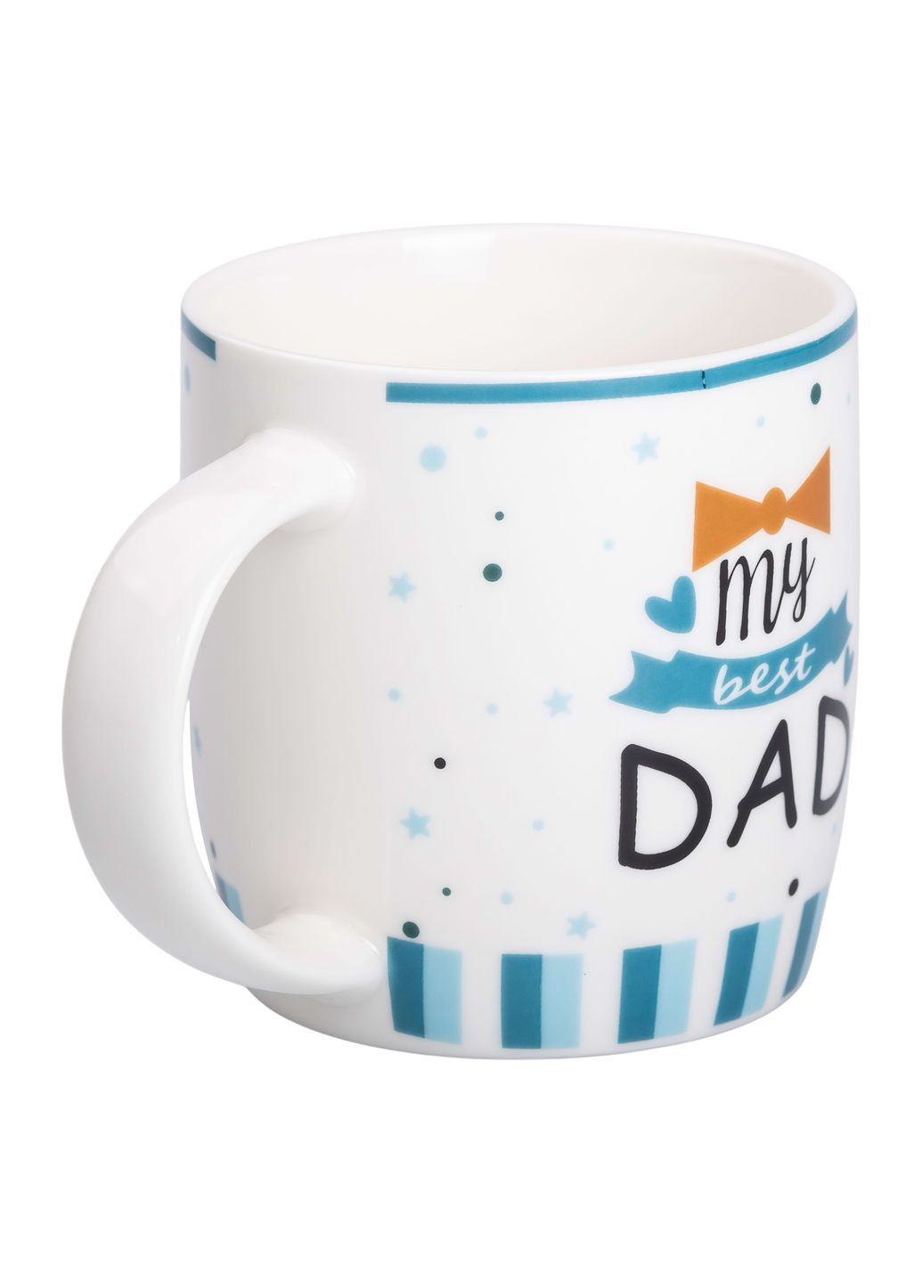 Чашка керамическая 450 мл, my best dad No Brand (324235001)