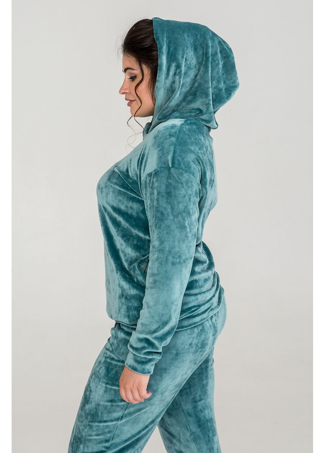 Женский спортивный комплект велюр, джемпер и брюки All Posa (ap101277p) A'll Posa (355262349)