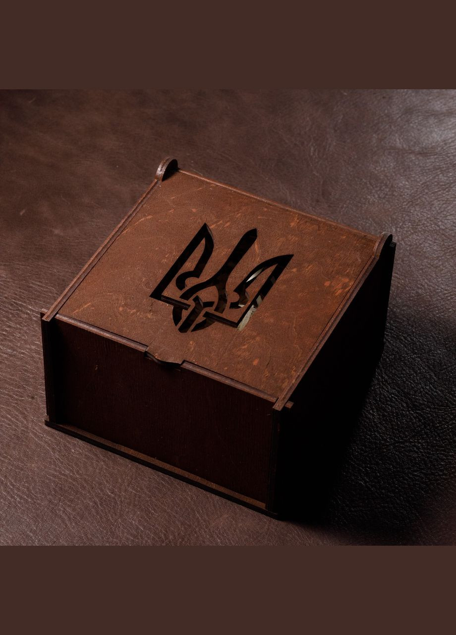 Зажим для денег кожаный мужской с отделениями для карт, вместительный кошелек ручной работы, коричневый No Brand (354721499)