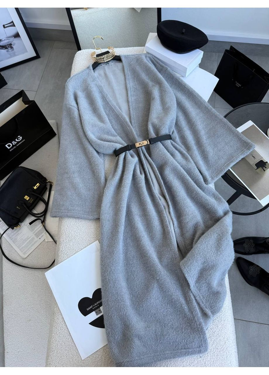 Серый демисезонный кардиган Україна