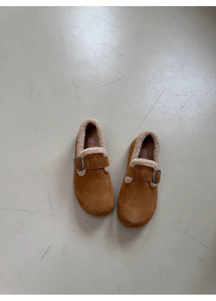 Замшевые зимние лоферы Helen (362648181)