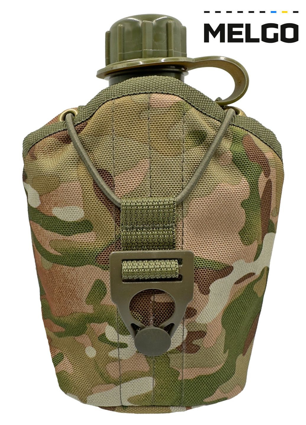 Фляга армійська 1 л в чохлі поліестер MELGО Melgo (282957250)