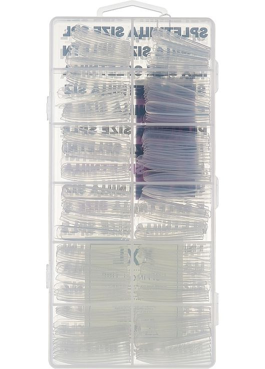 Гелеві тіпси для нарощування "Spletniцa" Size XXL Gel Tips Coffin 240шт (1270878-27235052) Adore Professional (368632760)