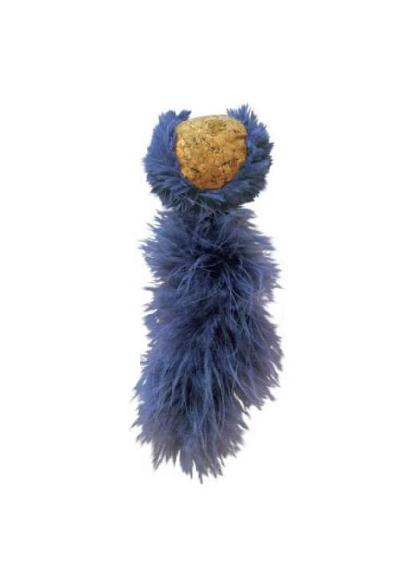 Іграшка для котів Cat Active Cork Ball Темно-синій KONG (387657538)