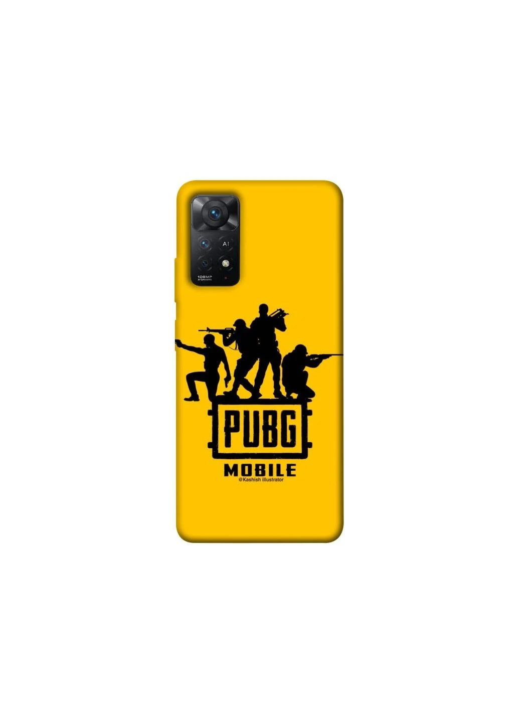 Чехол на Xiaomi Redmi Note 11 Pro 4G/5G Pubg logo ver.2 Frontalka (357265576)