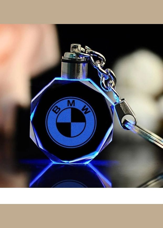 Брелок автомобильный на ключе БМВ автомобильный брелок с логотипом BMW с подсветкой (2323241) GF (316093808)