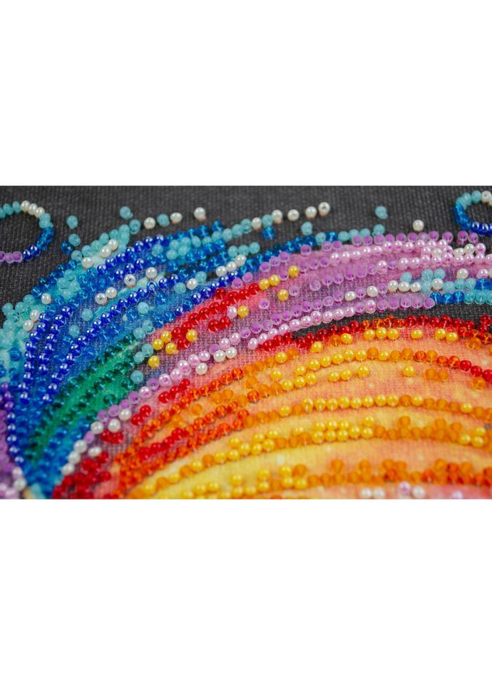 Набір для вишивання бісером "Різнобарвний" AM 245 15х15 см Abris Art (364132689)