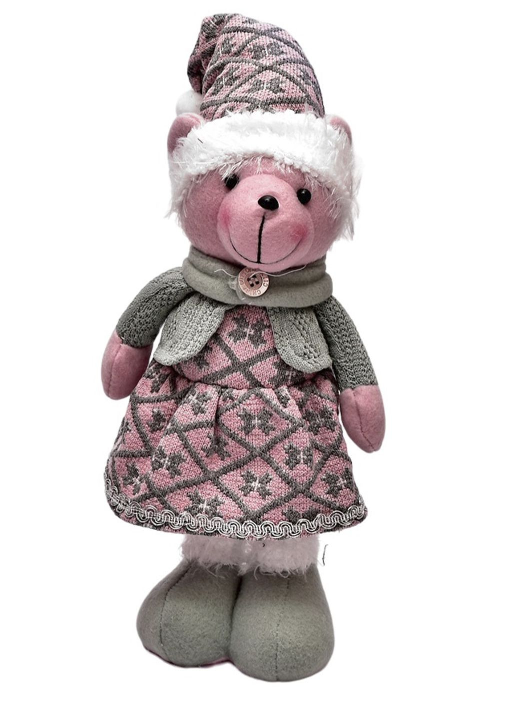 Новогодняя фигурка "Bear", 30см. цвет разноцветный ЦБ-00264992 No Brand (307904715)