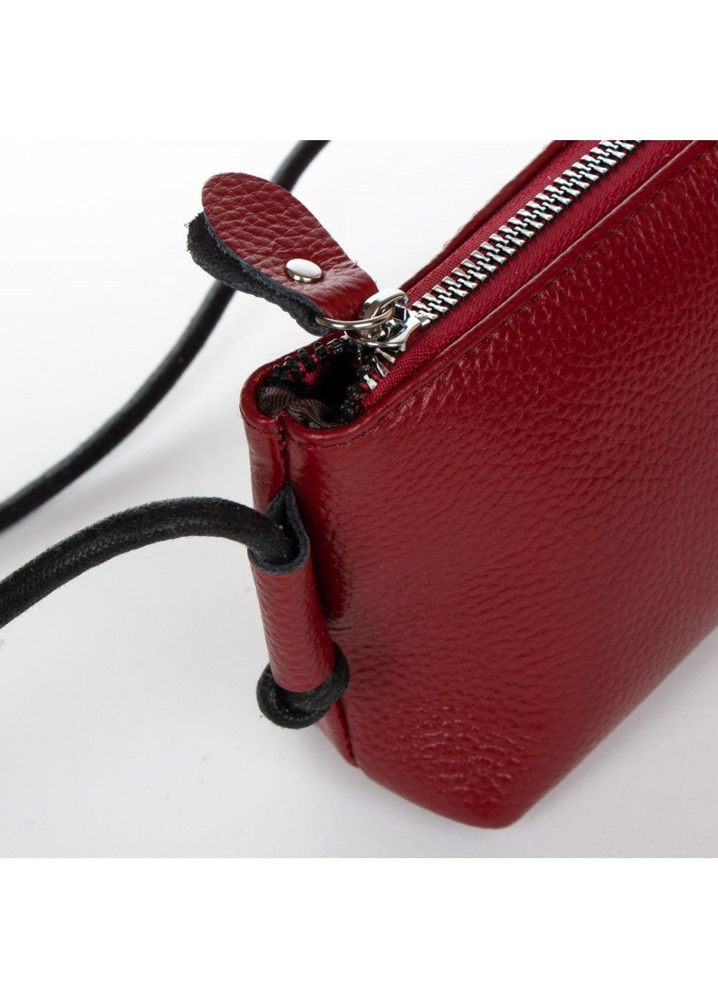 Молодіжний клатч зі шкіри 6003 bordo Alex Rai (291683032)