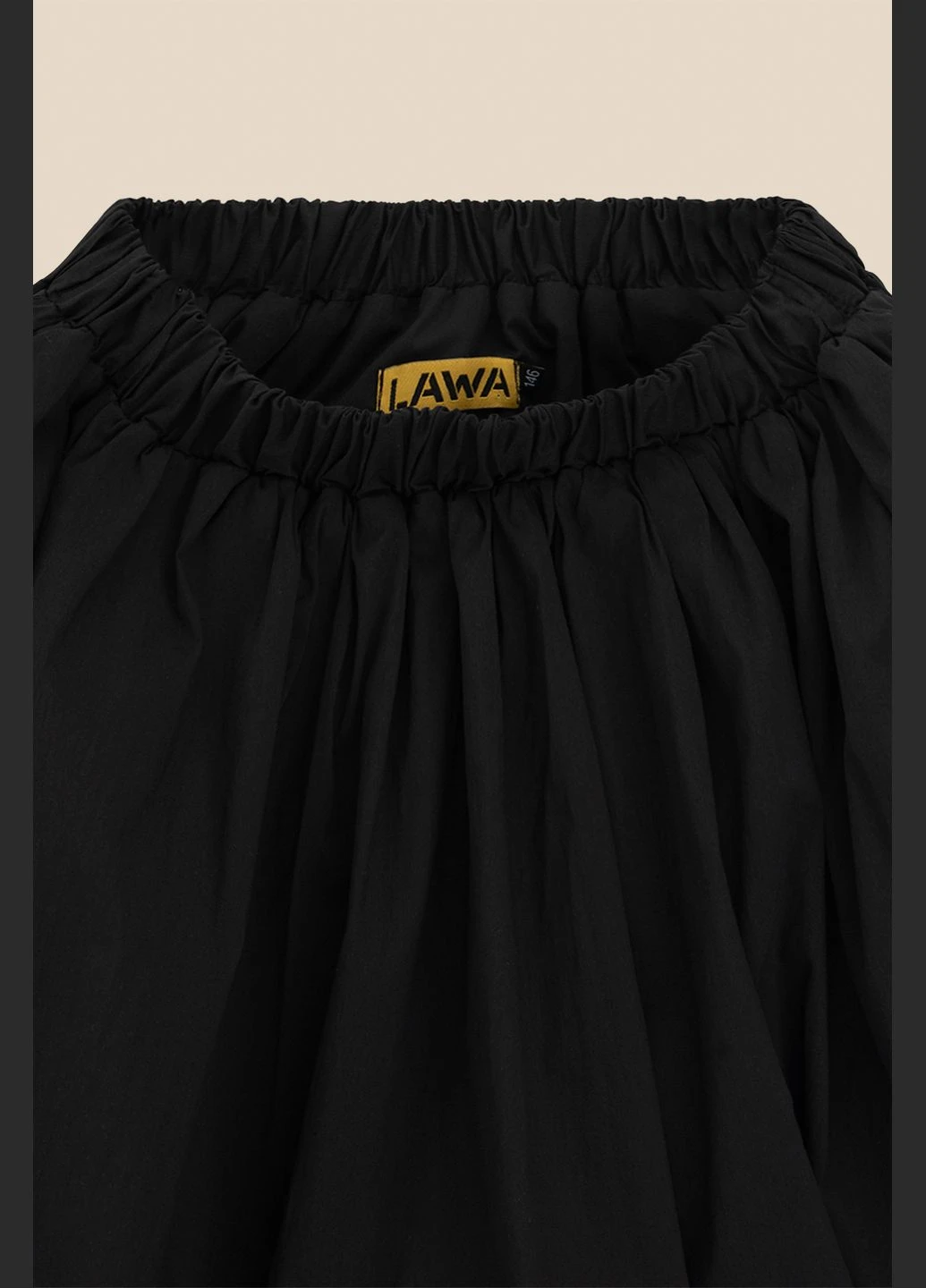 Черная повседневный юбка LAWA