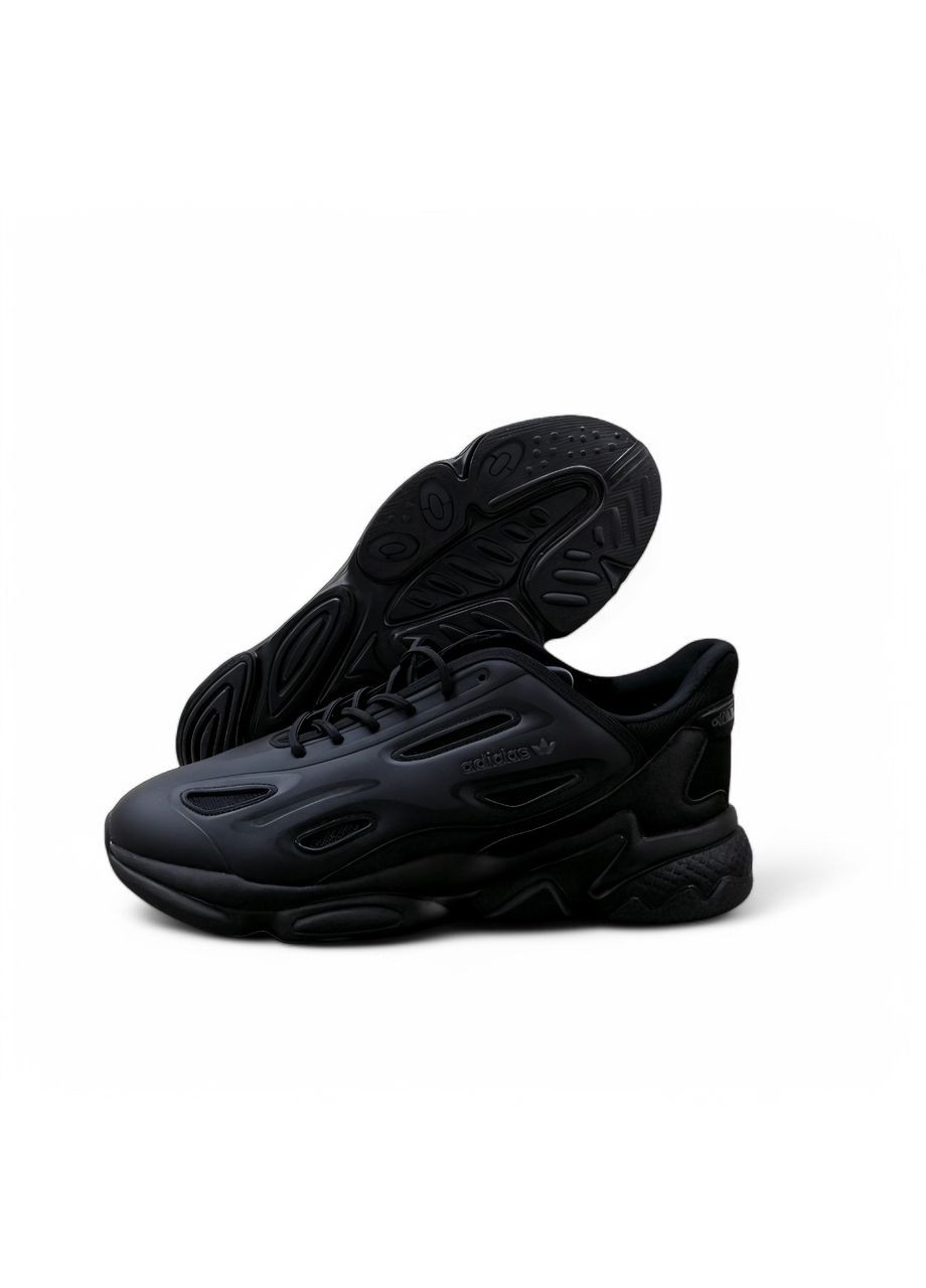 Черные демисезонные мужские кроссовки ozweego 1312 black (вьетнам) No Brand