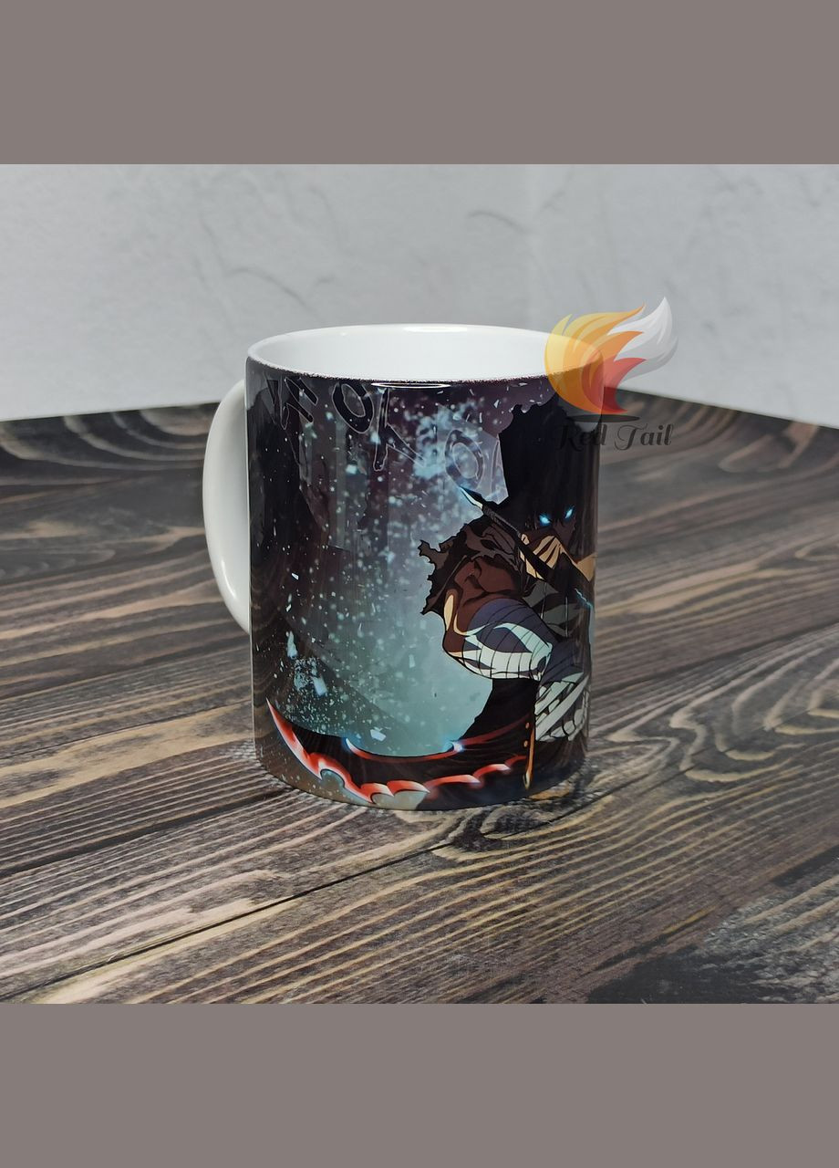 Чашка подарункова "Тільки я візьму новий рівень" (Solo Leveling) 330 мл No Brand (328439455)