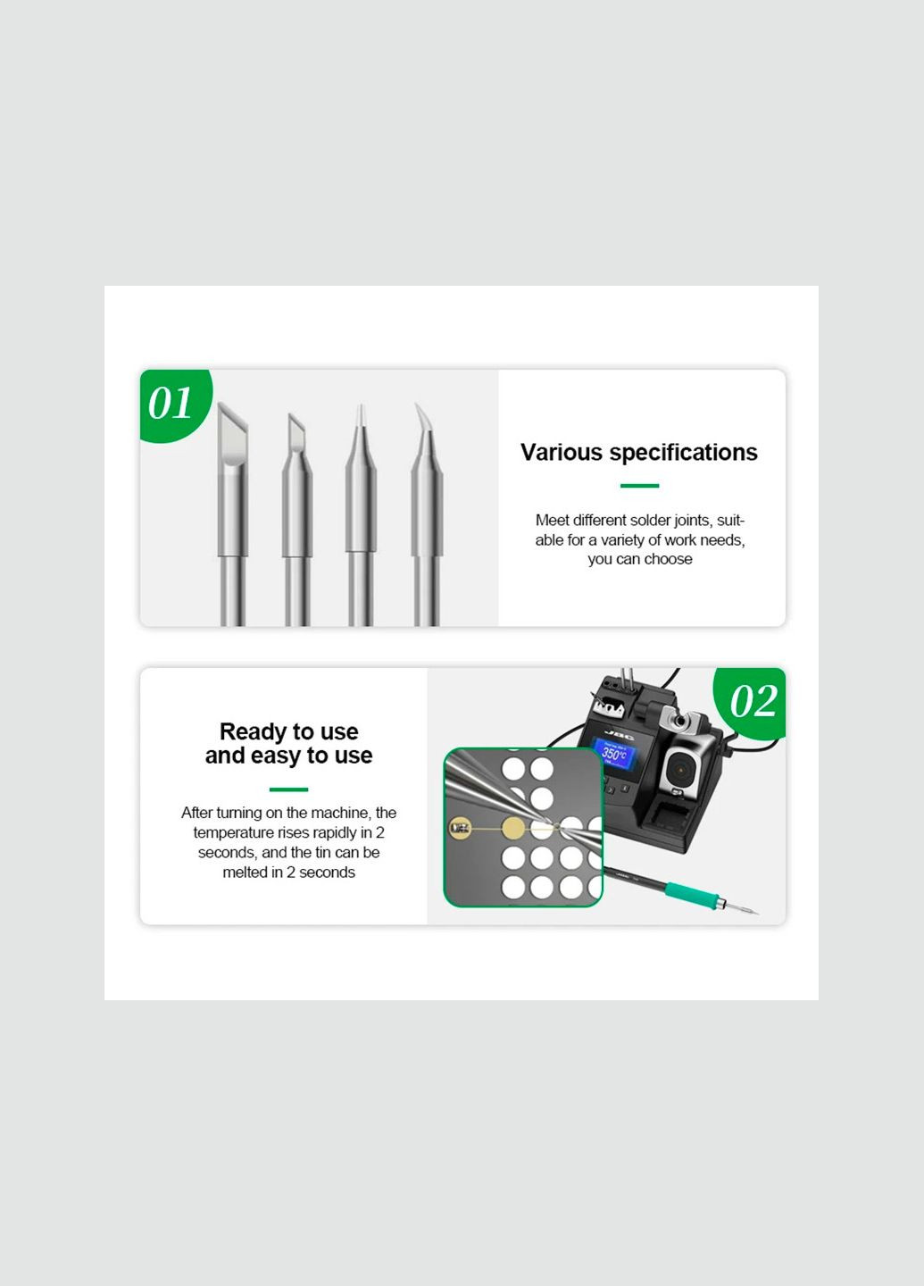 Жало, наконечник RL-T245-I / конус / для паяльника / паяльных станций Relife (322567679)