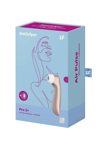 Вібратор для клітора Satisfyer Pro 2 Generation 2, Кліторальний вакуумний стимулятор No Brand (325879649)