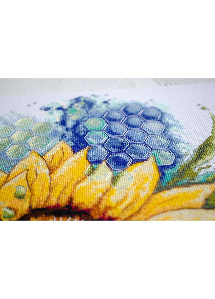 Набор для вышивки крестиком "Цвет Солнца" AH-182 41х21 см No Brand (330605435)