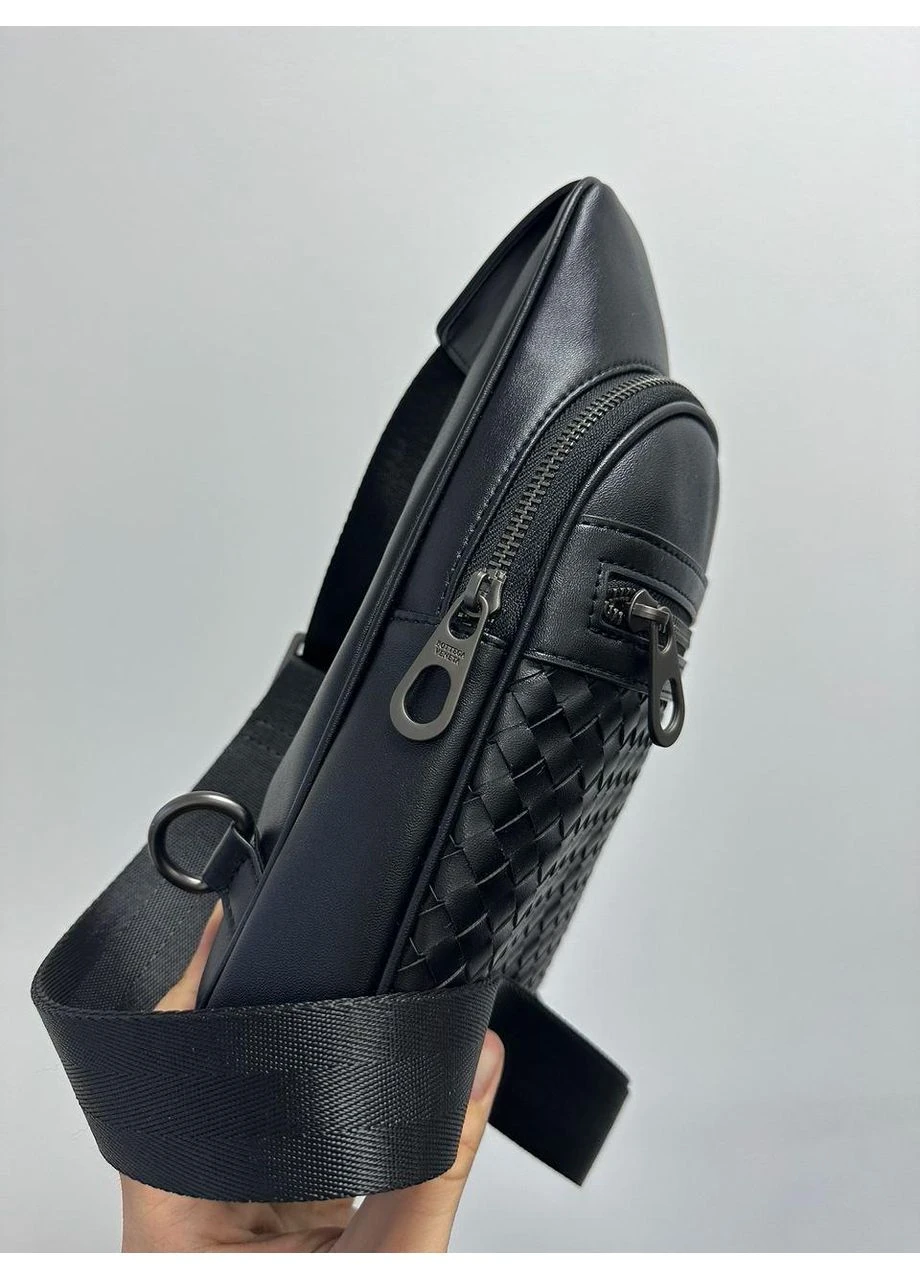 Сумка мужская Black Leather Bag No Brand (355343070)