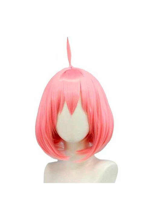 Парик косплей "Spy x Family" длиной 30 см. Женский парик персонажа Аня Форгер с сеточкой для волос China (360608720)