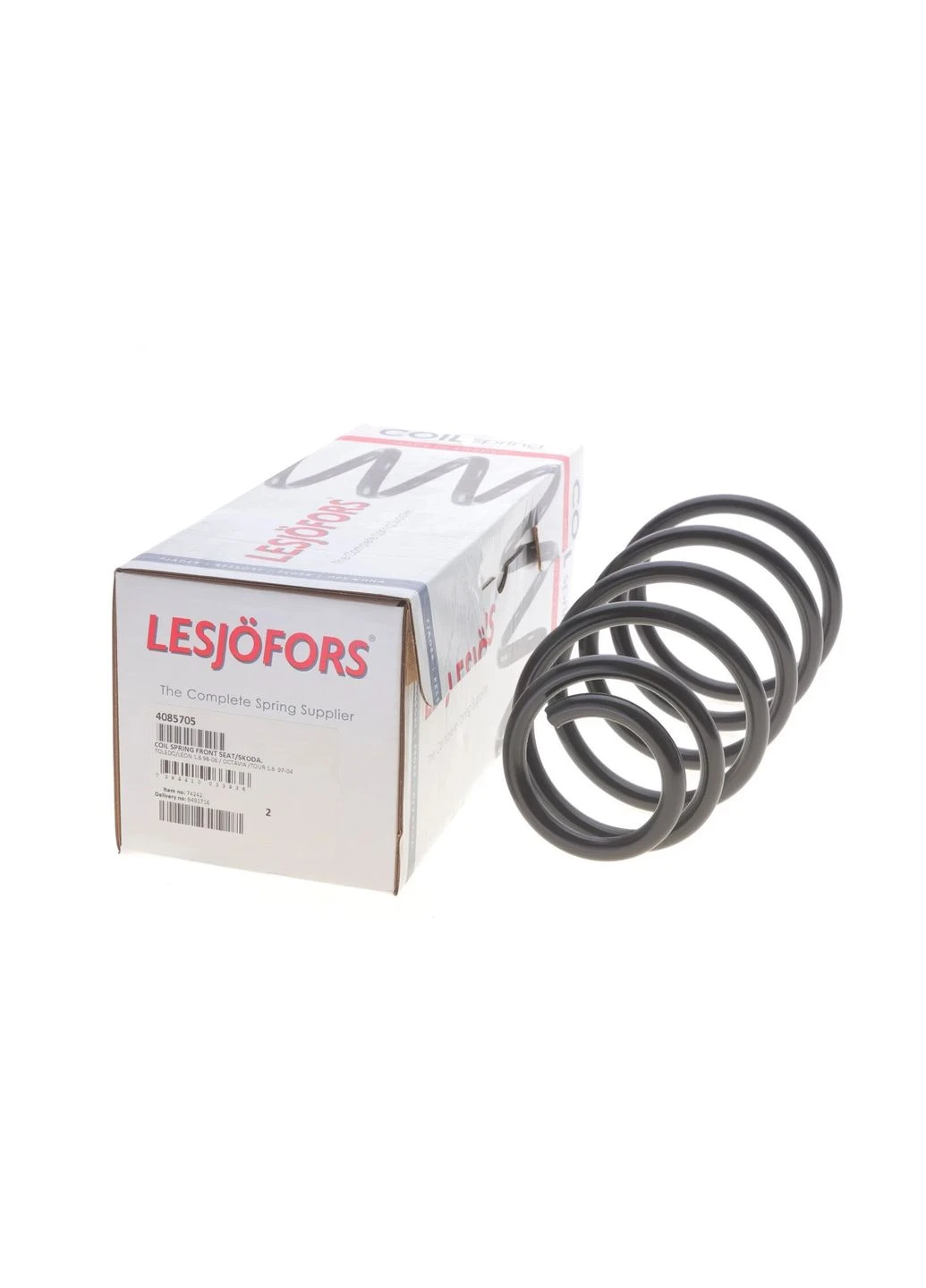 Пружина подв. передн. SKODA (пр-во) 4085705 C.I.U Lesjofors (366134163)