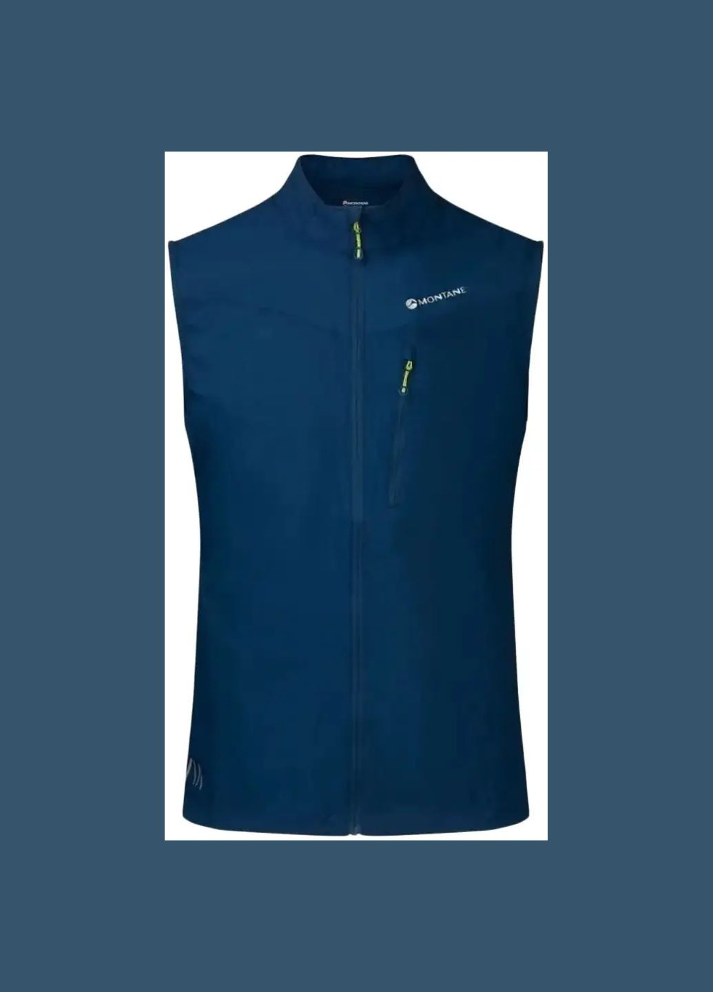 Синяя демисезонная жилет featherlite trail vest narwhal blue Montane