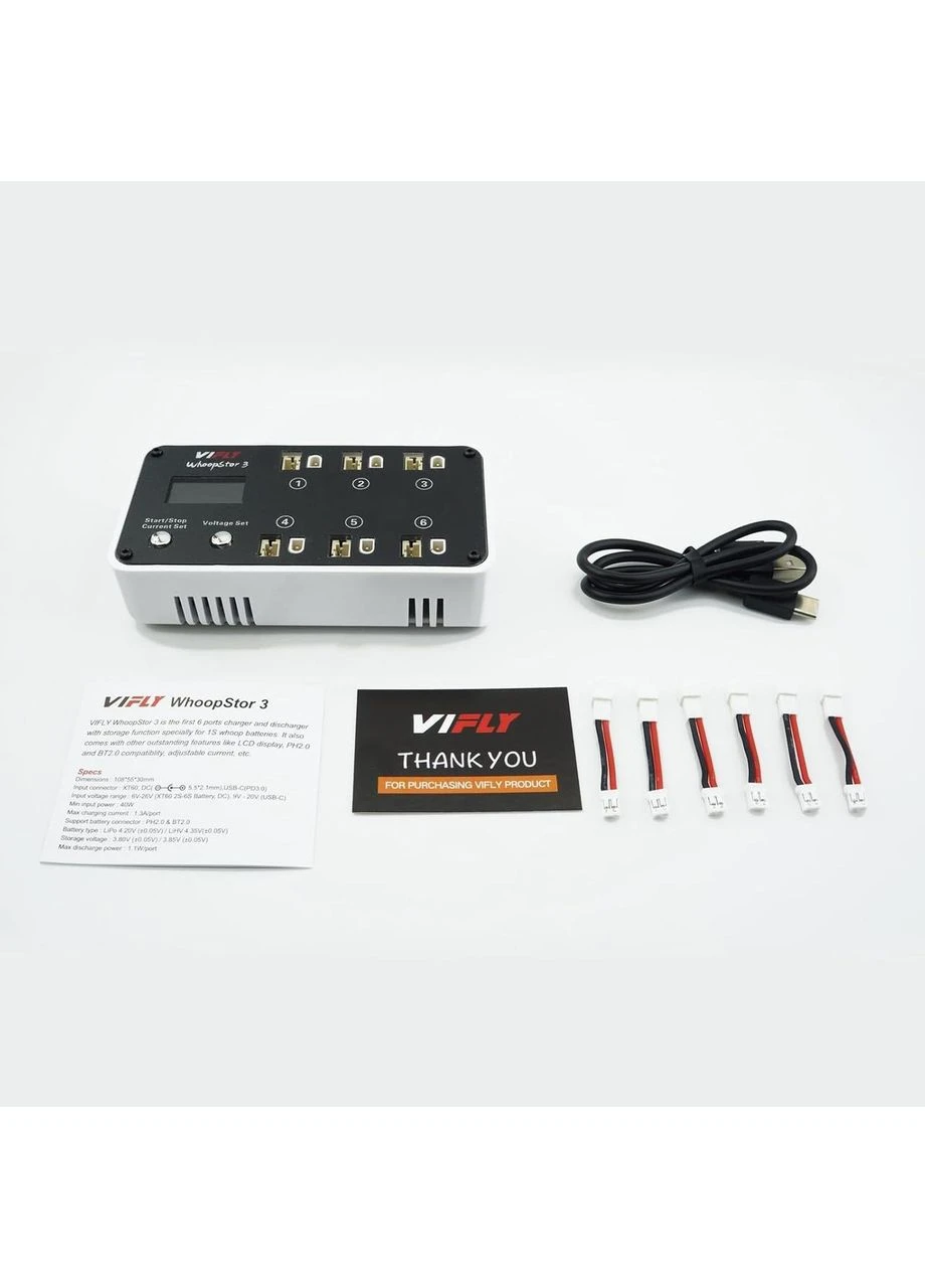 Зарядний пристрій VIFLY WhoopStor V3 PD (382022702)