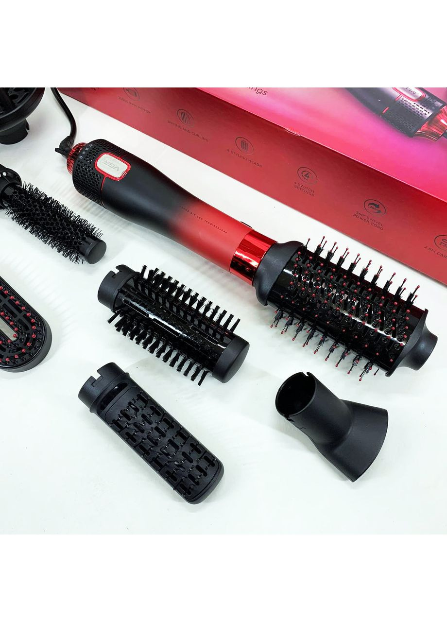 Дорожный мощный фен для волос 8 в 1 V-488, Электрический фен для укладки, Удобный XN-480 электрический фен VGR (351486402)