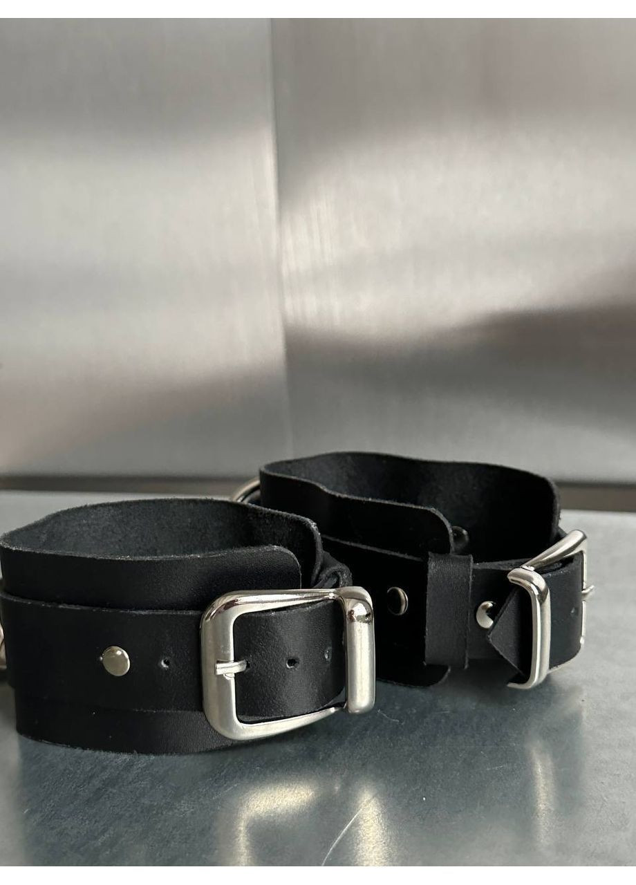 Еротичні наручники для рольових ігор з натуральної шкіри No Brand (373286923)