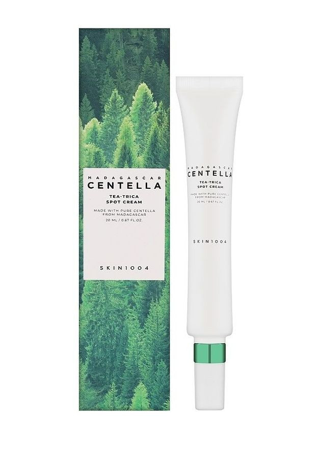 SKIN1004 Точечный крем для проблемных зон 20 мл Madagascar Centella Tea Trica Spot Cream — Крем, Южная Корея (361072500)