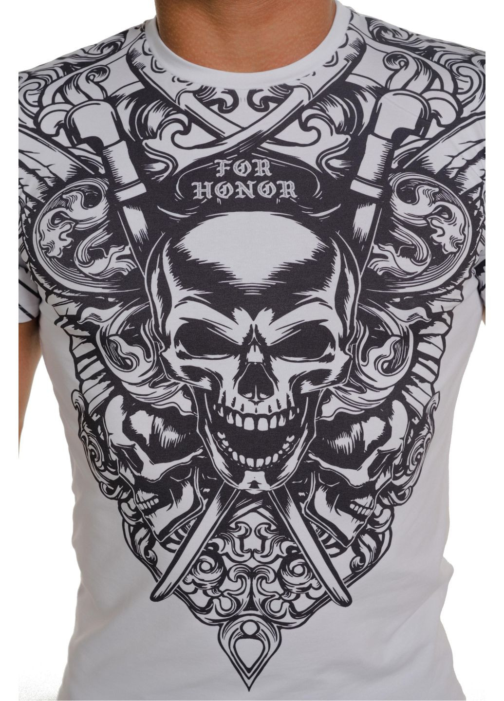 Белая футболка for honor tm white (019756) Berserk Sport