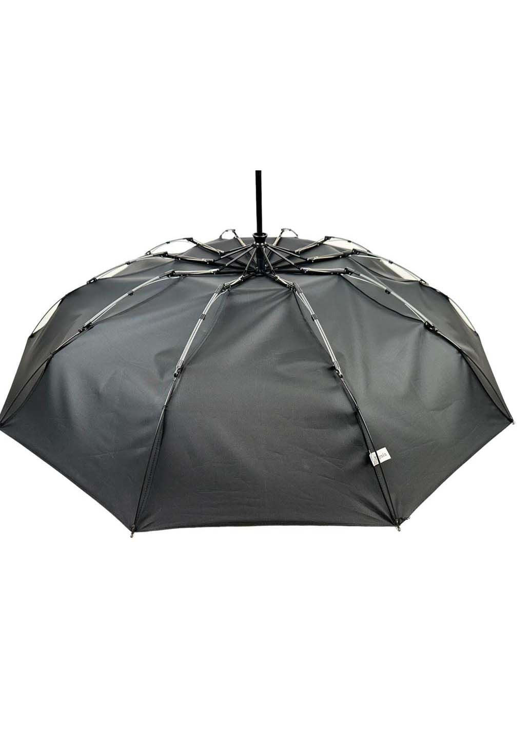 Чоловіча складна парасолька-автомат на 10 подвійних спиць Toprain (289977353)