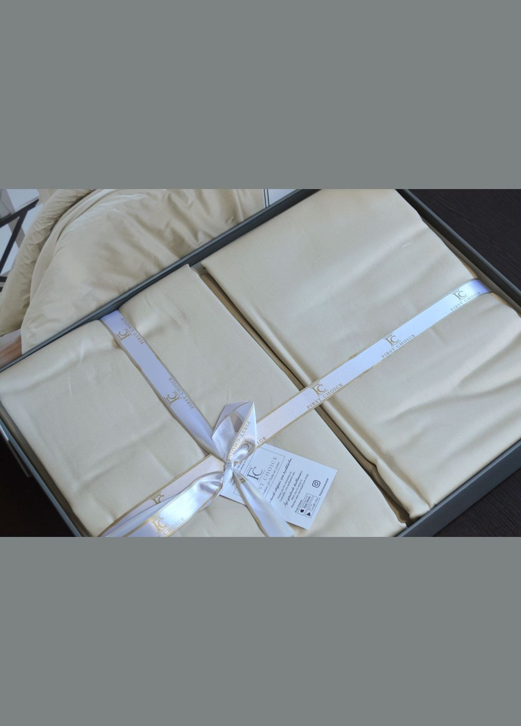 Постільна білизна Cotton Satin 160х220 см First Choice (327106557)