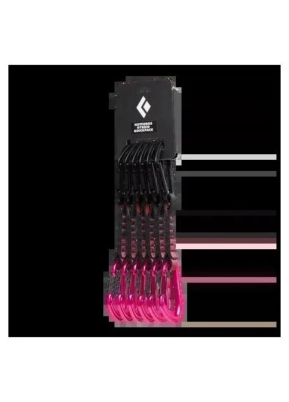 Набор оттяжек HotForge Hybrid Quickpack, 6 шт., Ultra Pink, р. Black Diamond (347643316)