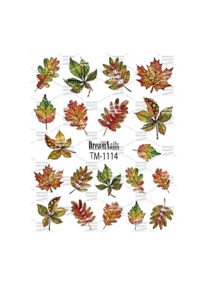 Слайдеры ТМ 1114 Листья No Brand (358527262)