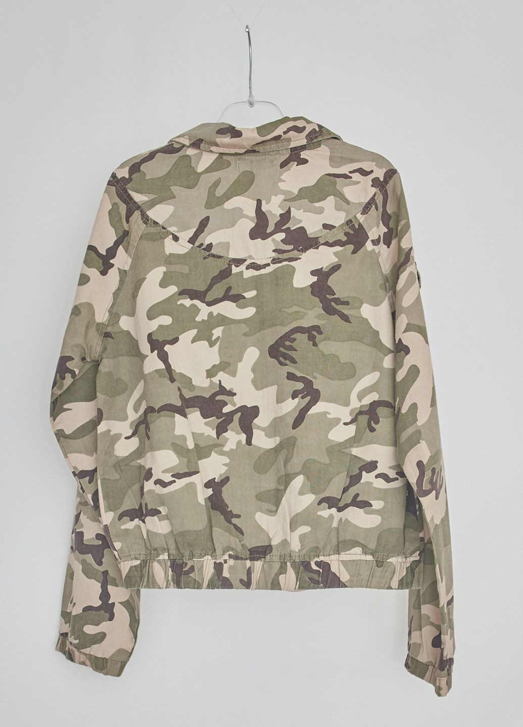 Оливковая (хаки) демисезонная куртка 214129o2 хаки Marasil