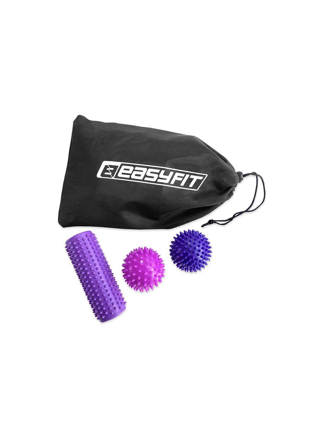 Набір для масажу та МФР PVC Set-2 у сумочці EasyFit (345713051)